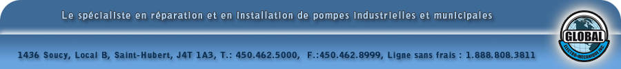 Reparation de pompe